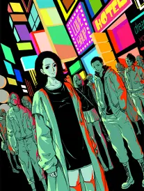 奇优电影墨色江湖国漫海报